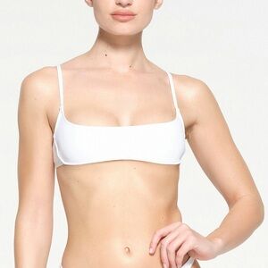 SKIMS White Bikini Top NWT